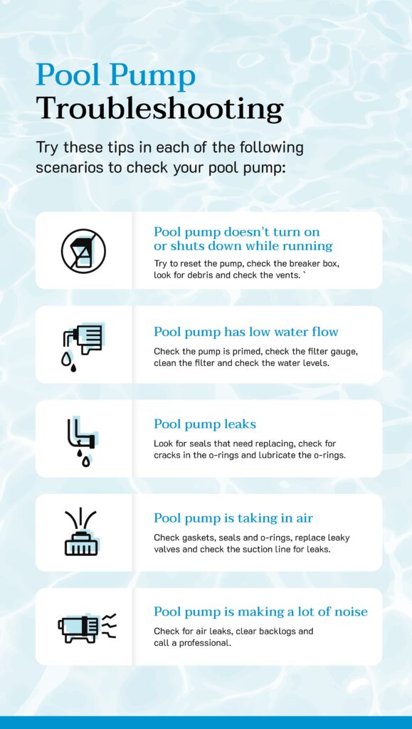How to Detect Potential Pool Pump, Filter and Other Issues