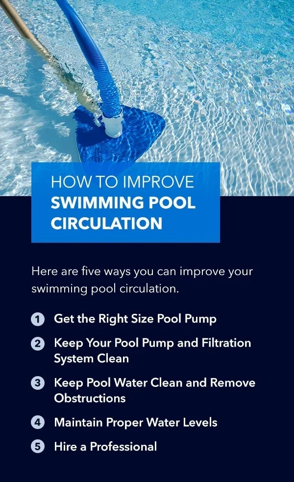 How to Improve Swimming Pool Circulation