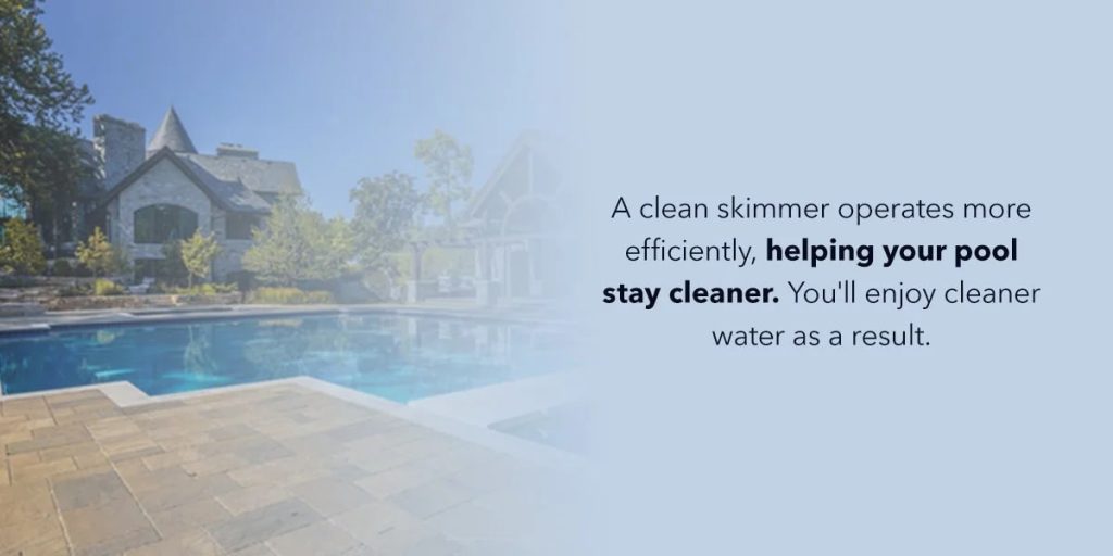 Clean the Pool Skimmer